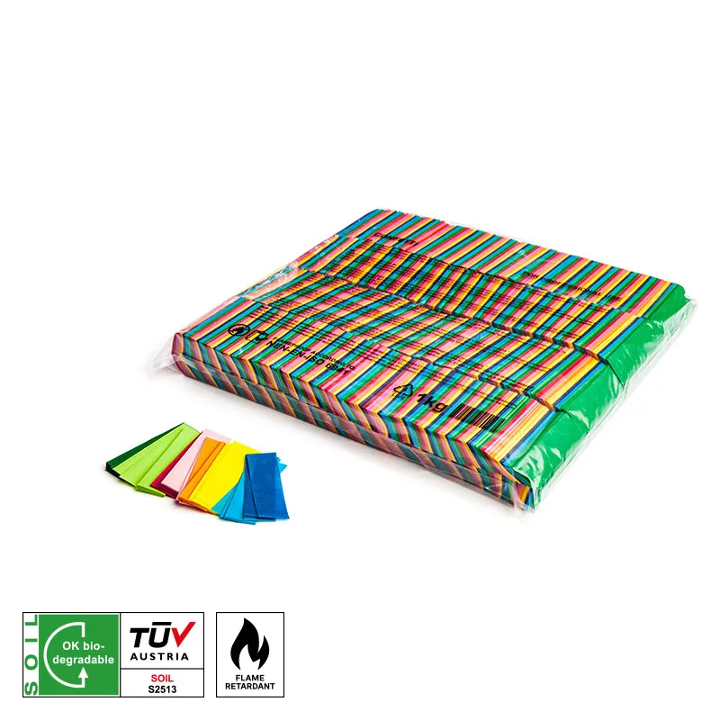 Confetti (biodegradable) rectangles (kies kleur)