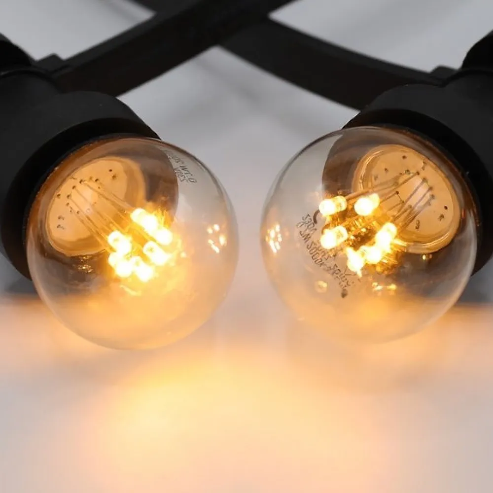 Verhuur: Prikkabel led warm wit