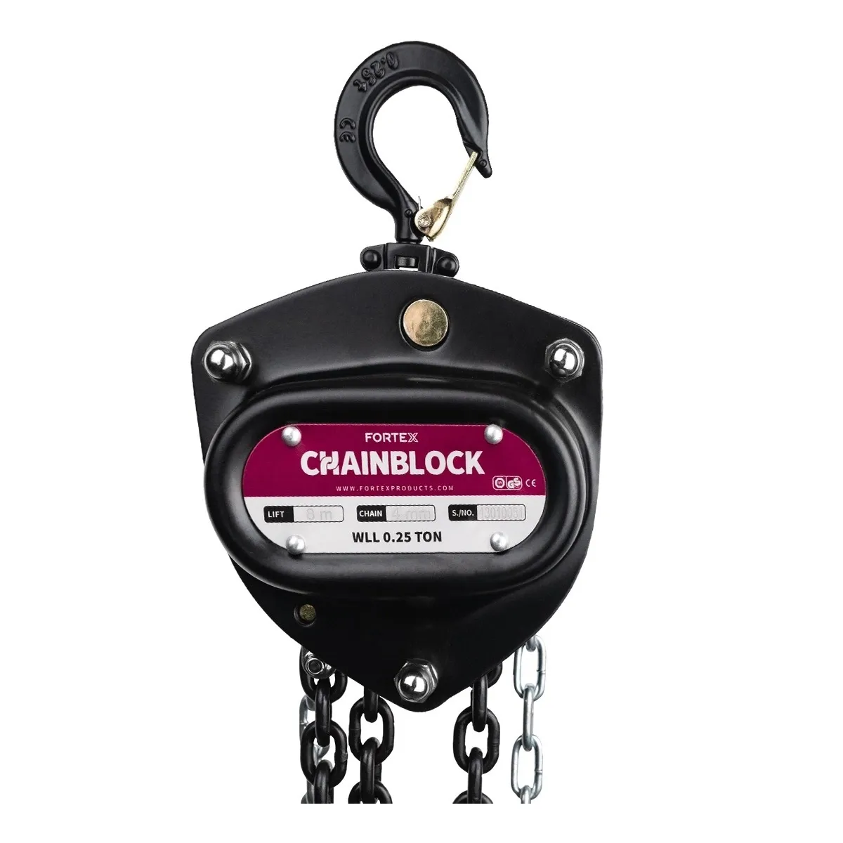 Verhuur: Fortex takel 250kg