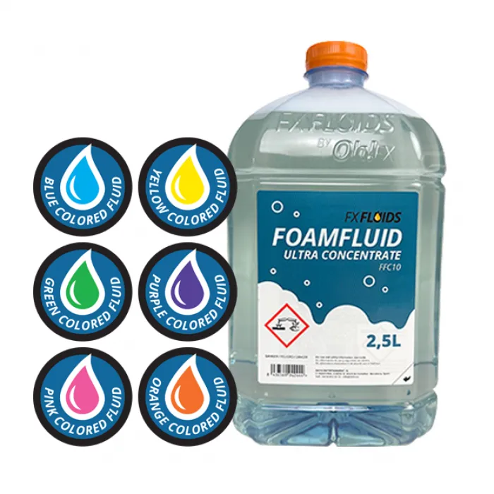 Schuimvloeistof concentraat 2,5L (kies kleur)