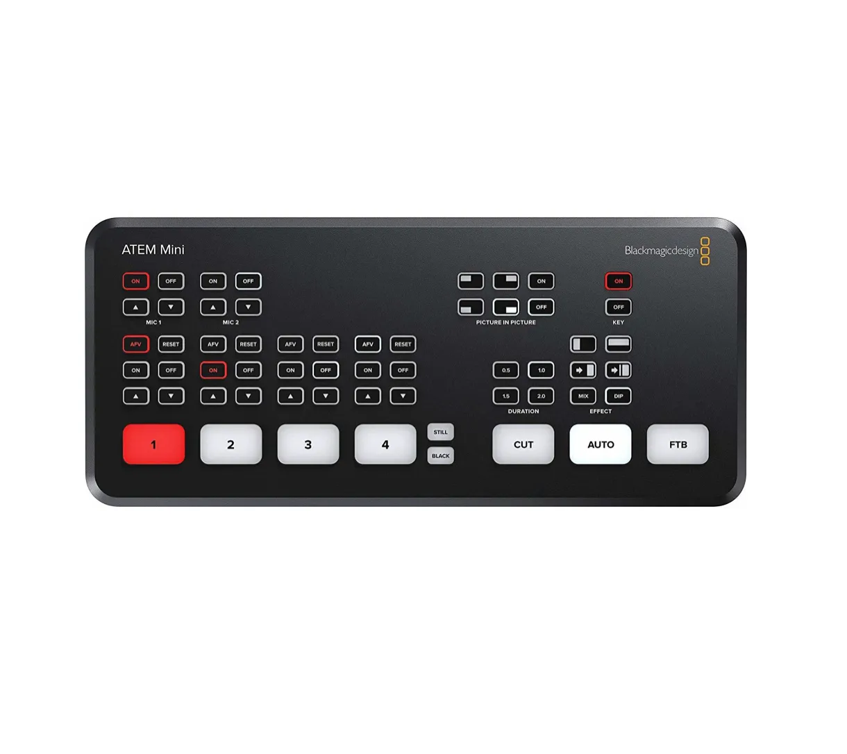 Verhuur: Blackmagic atem mini