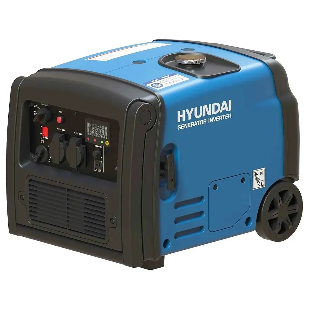 Verhuur: Hyundai 3,2KW generator