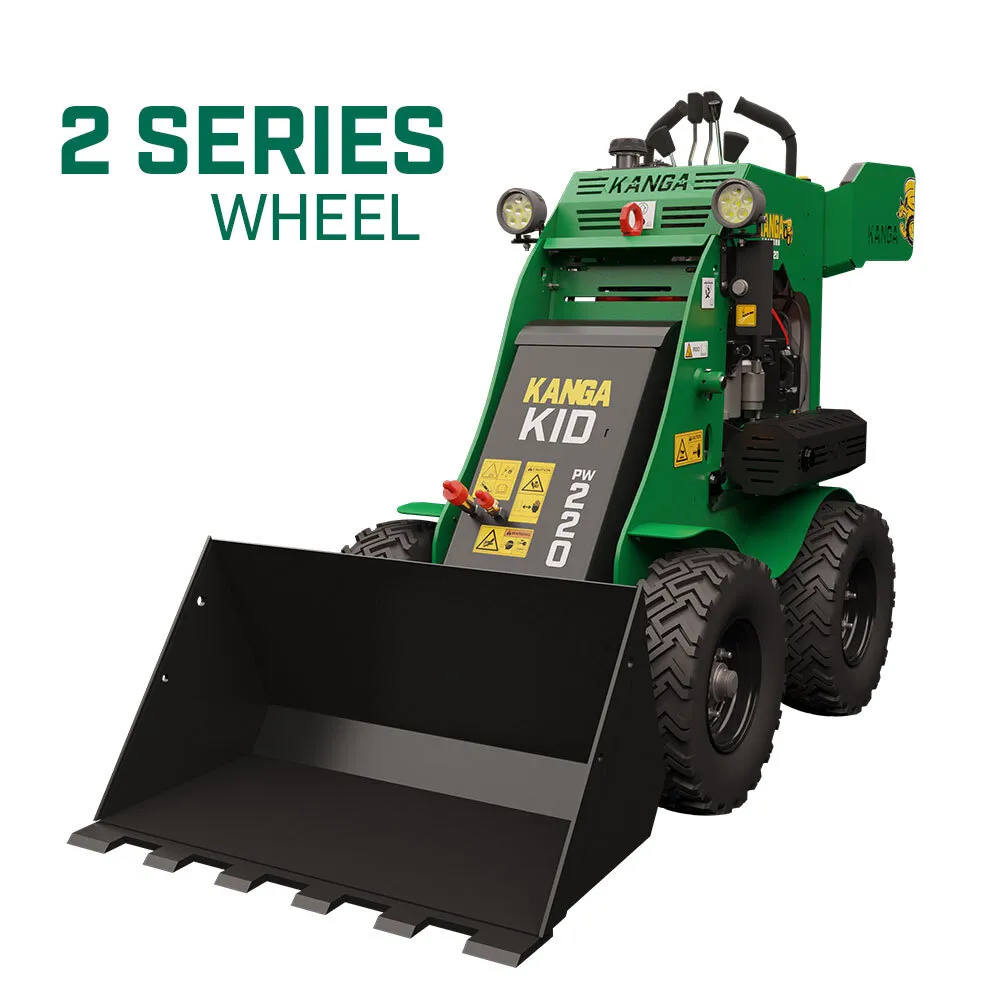 Mini Wheeled Loader (kanga, Price Includes 4in1 bucket + Trailer)
