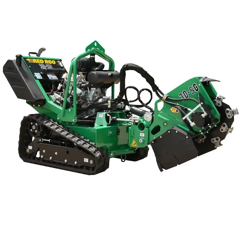 Large Tracked Stump Grinder (Price includes trailer)