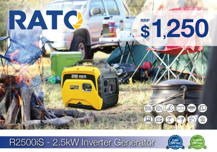 Inverter Generator - RATO 2.5kW - For Sale 
