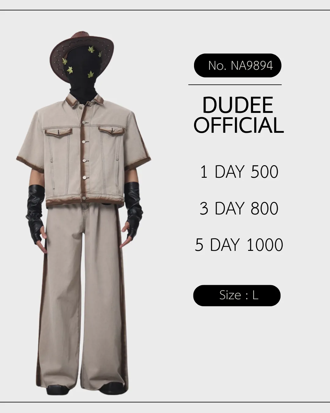 (NA9894) เสื้อ+กางเกง