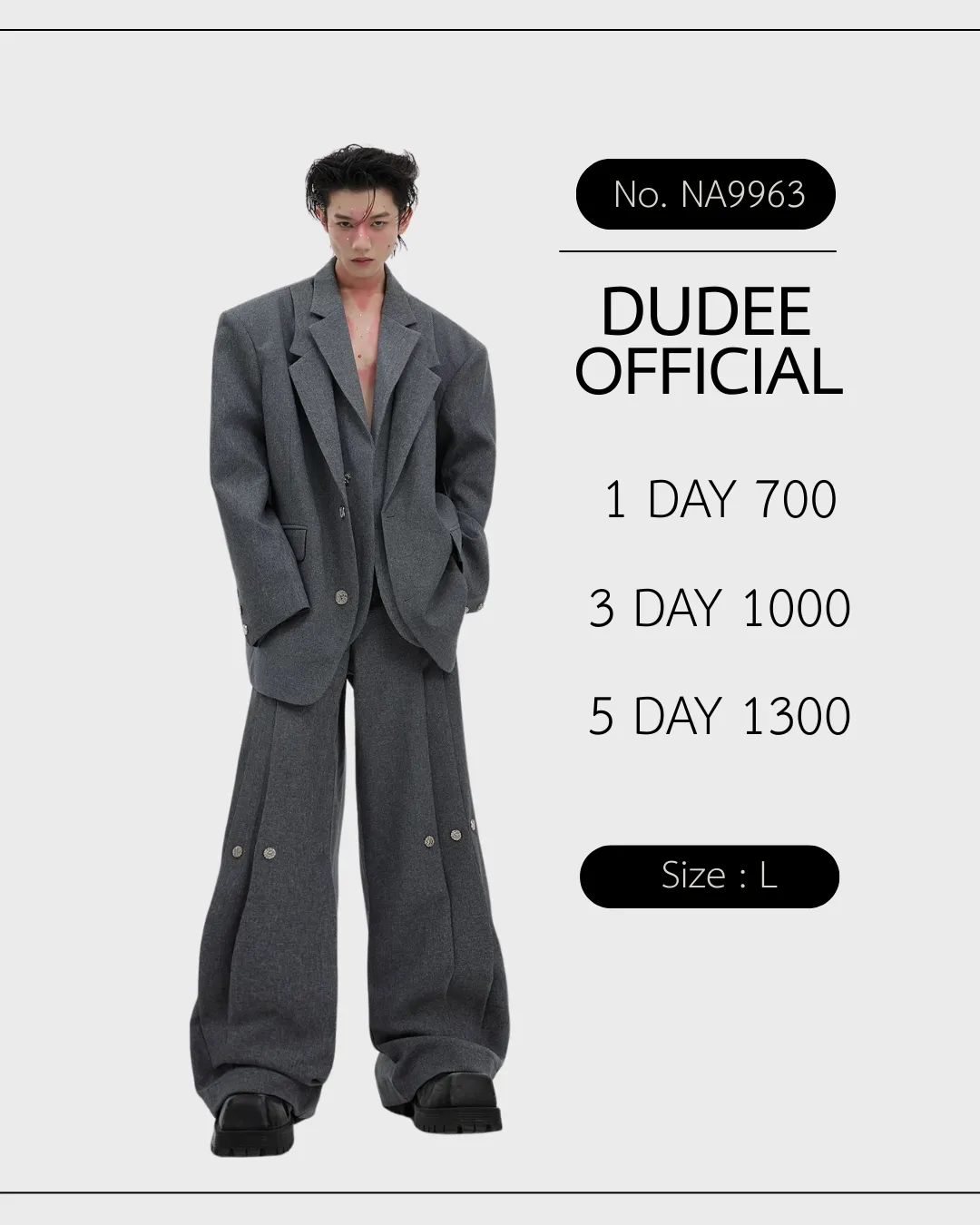 (NA9963) เสื้อ+กางเกง
