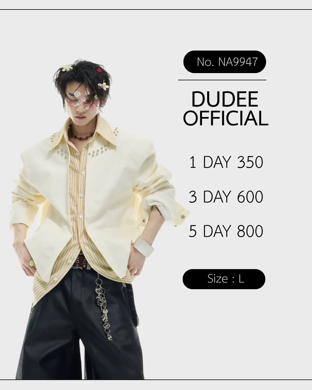 (NA9947) เฉพาะเสื้อ