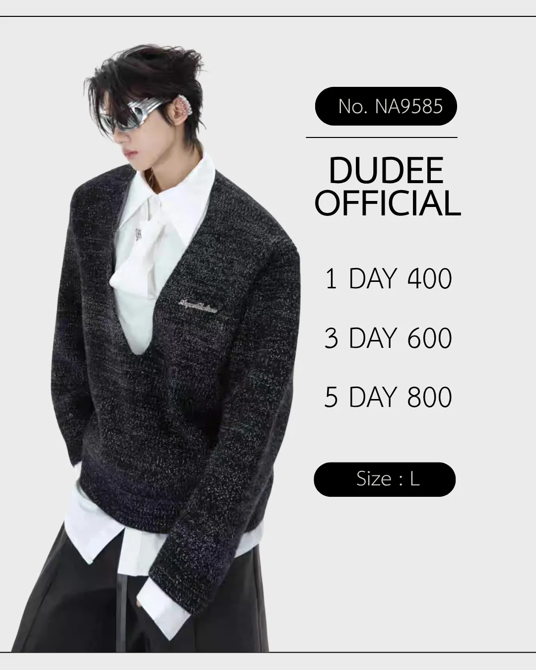 (NA9585) เฉพาะเสื้อ