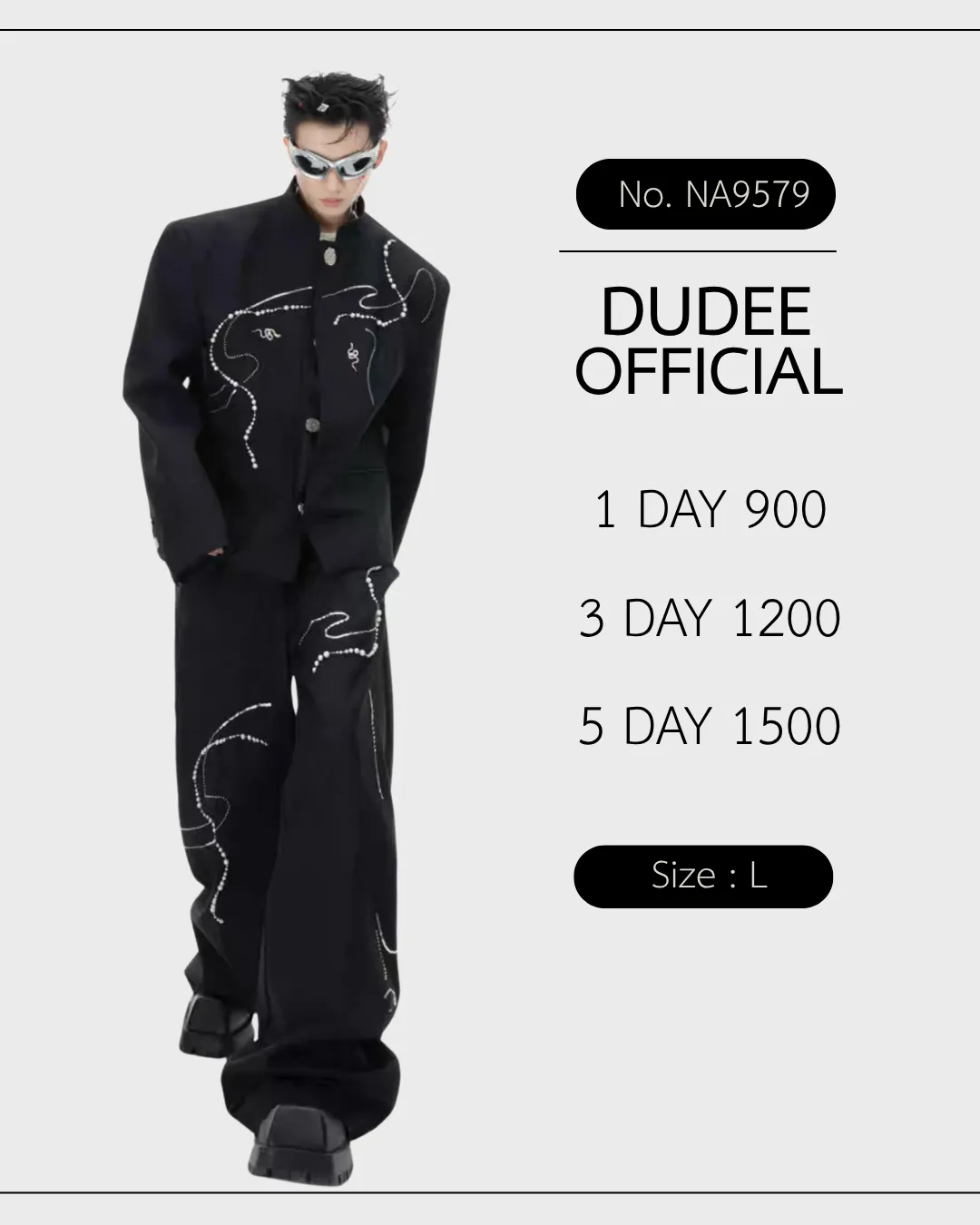 (NA9579) เสื้อ+กางเกง