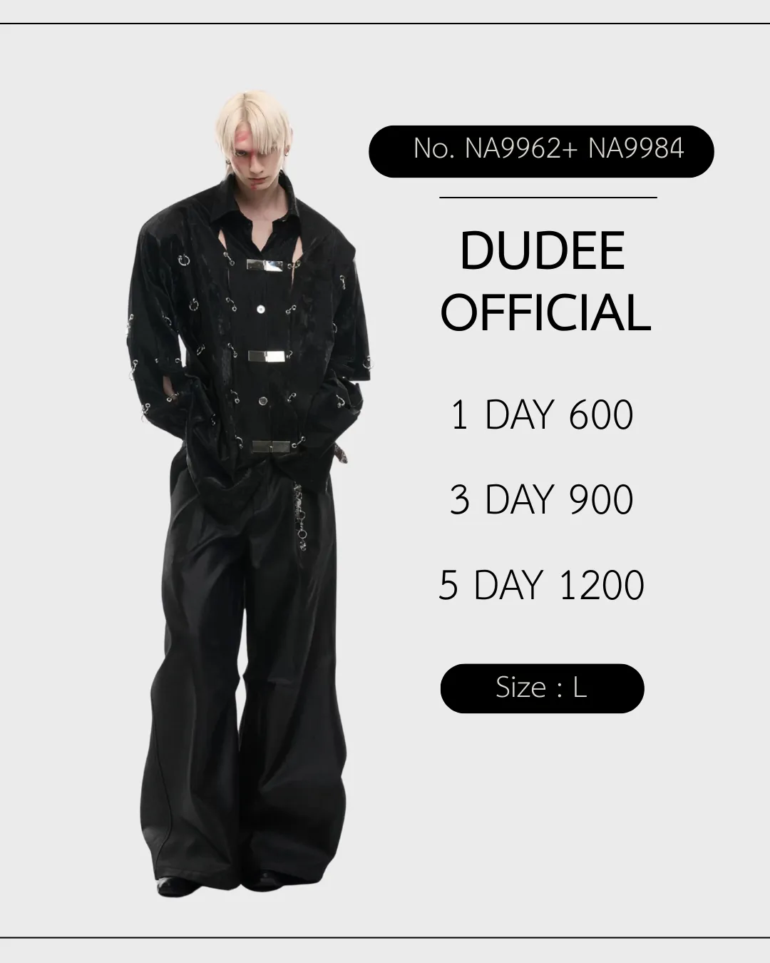 (NA9994+NA9962) เสื้อ+กางเกง