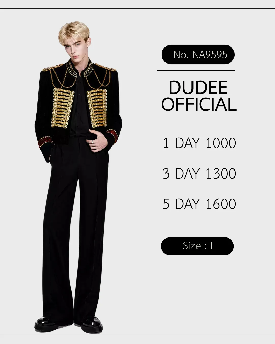 (NA9595) เสื้อ+กางเกง 