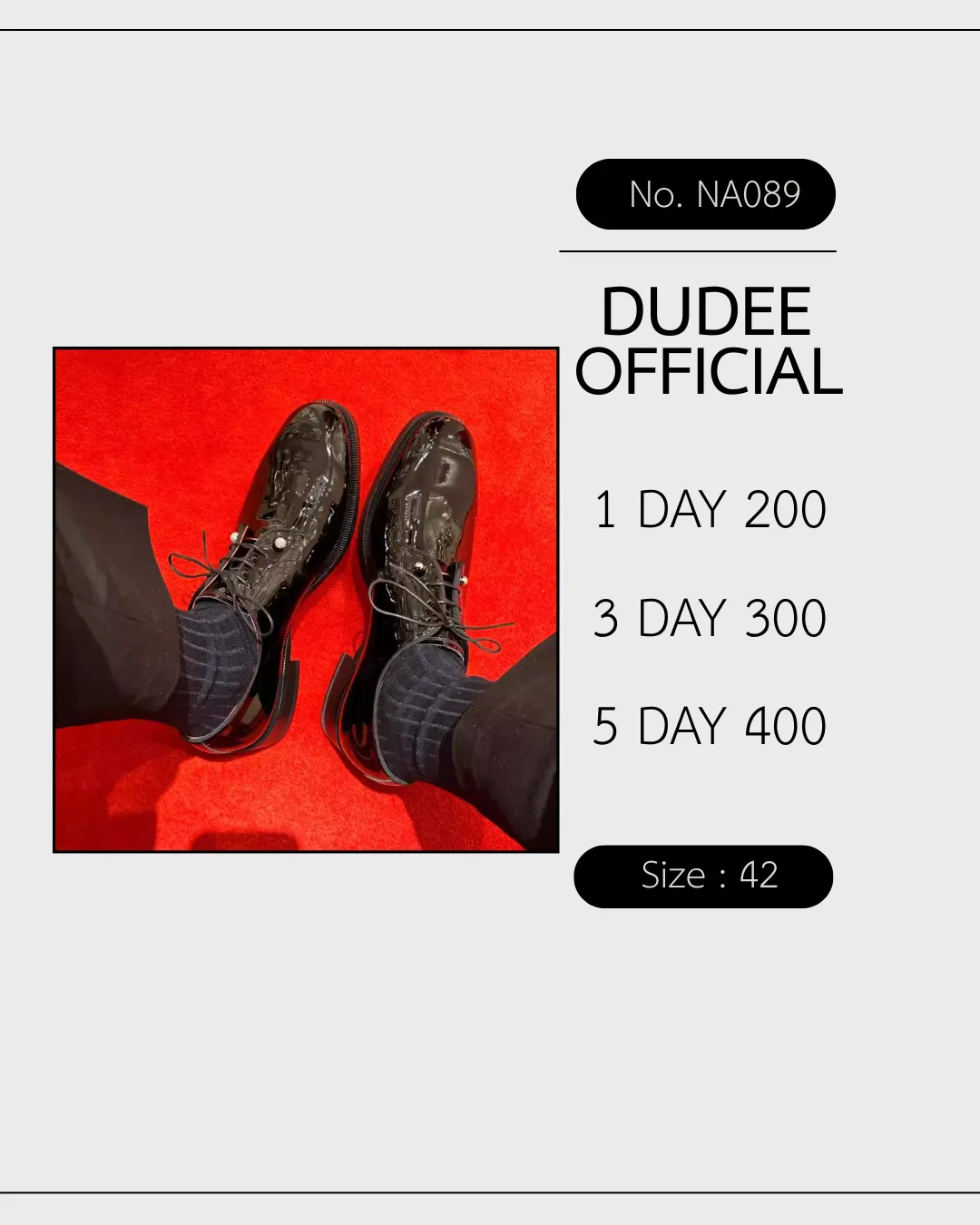 (NA089) รองเท้า size 42