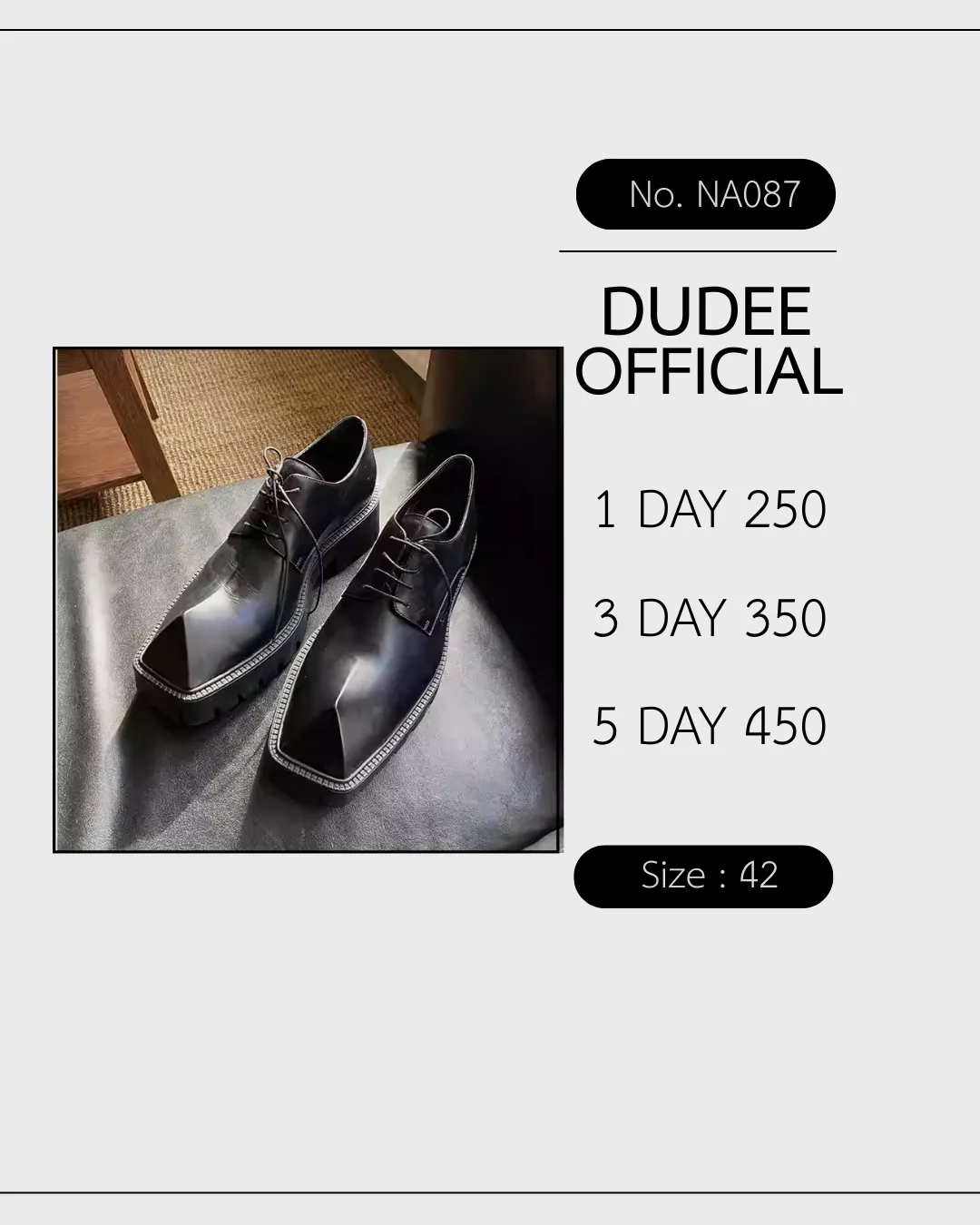 (NA087) รองเท้า size 42