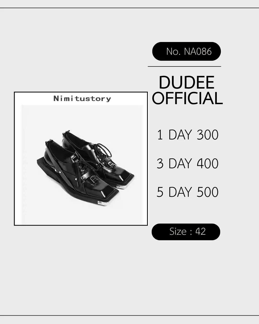 (NA086) รองเท้า size 42 / 44 