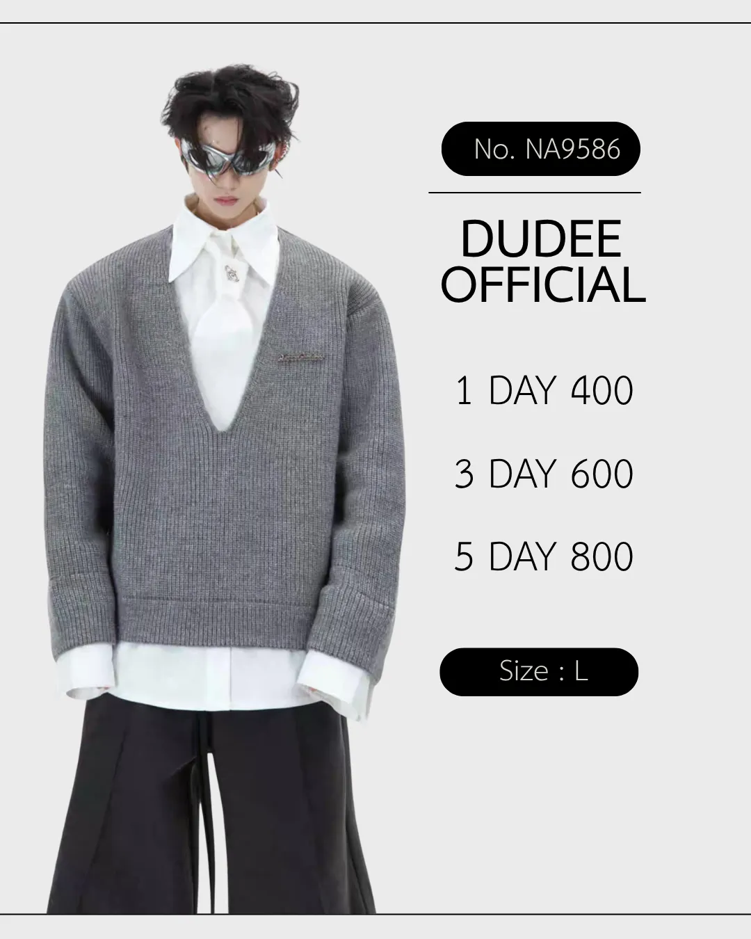 (NA9586) เฉพาะเสื้อ