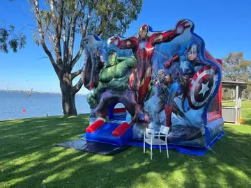 Superheros Jumping Castle
