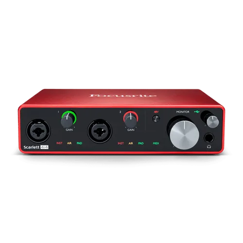 Focusrite Scarlett 4i4 (3rd gen)