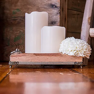 Rustic Wood Tray