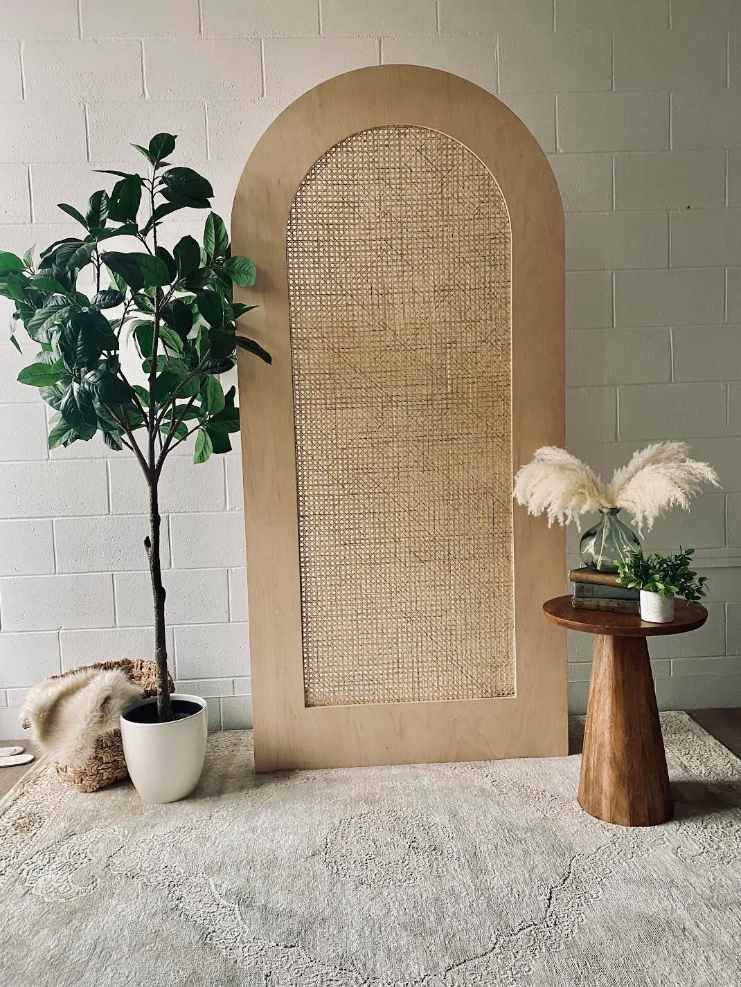 Solo Boho Rattan Arch