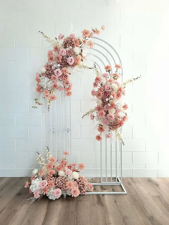 Strawberry Mocha Floral Set