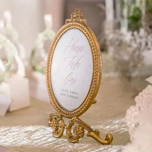 Small Gold Ornate Frame
