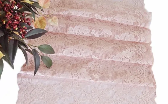 Blush Lace Runners