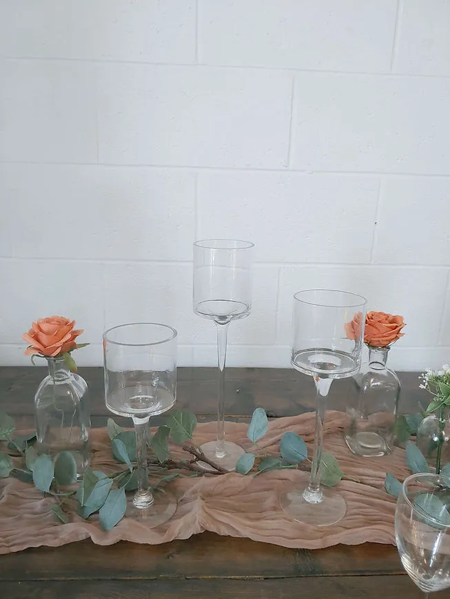 Stemmed Candle Holder