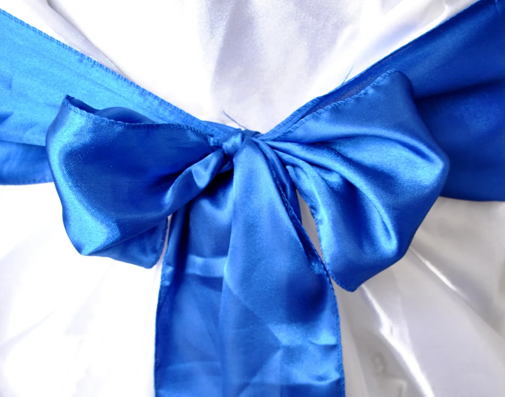 Royal Blue Satin Sash