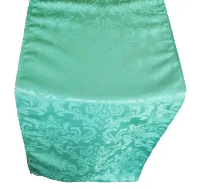 Tiffany Blue Damask Runners