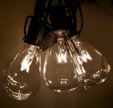 Black Edison Light Strands