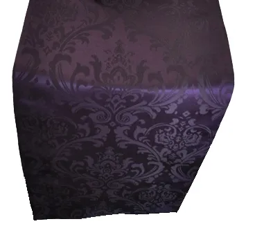 Eggplant Damask Runners