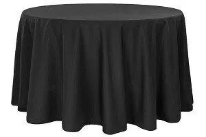 Black Tablecloths