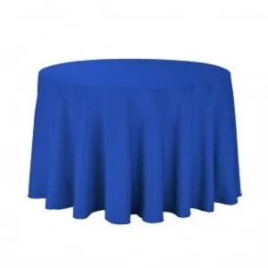 Royal Blue Polyester Tablecloths