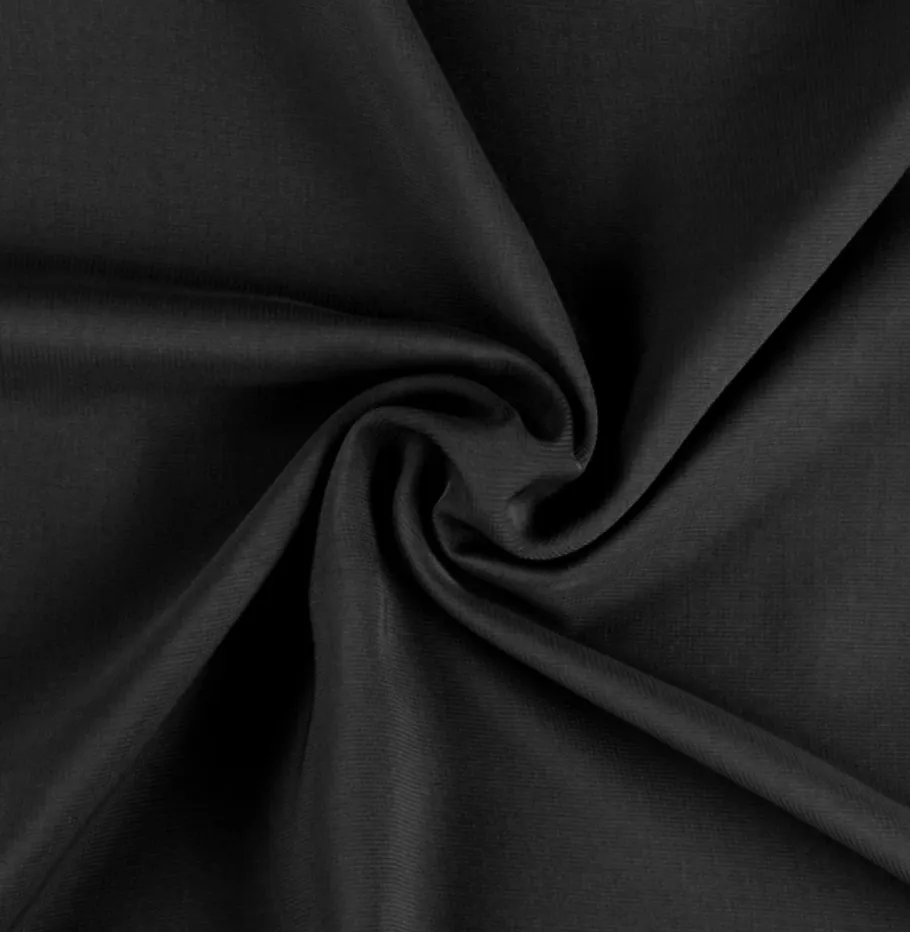 30ft Black Chiffon Draping