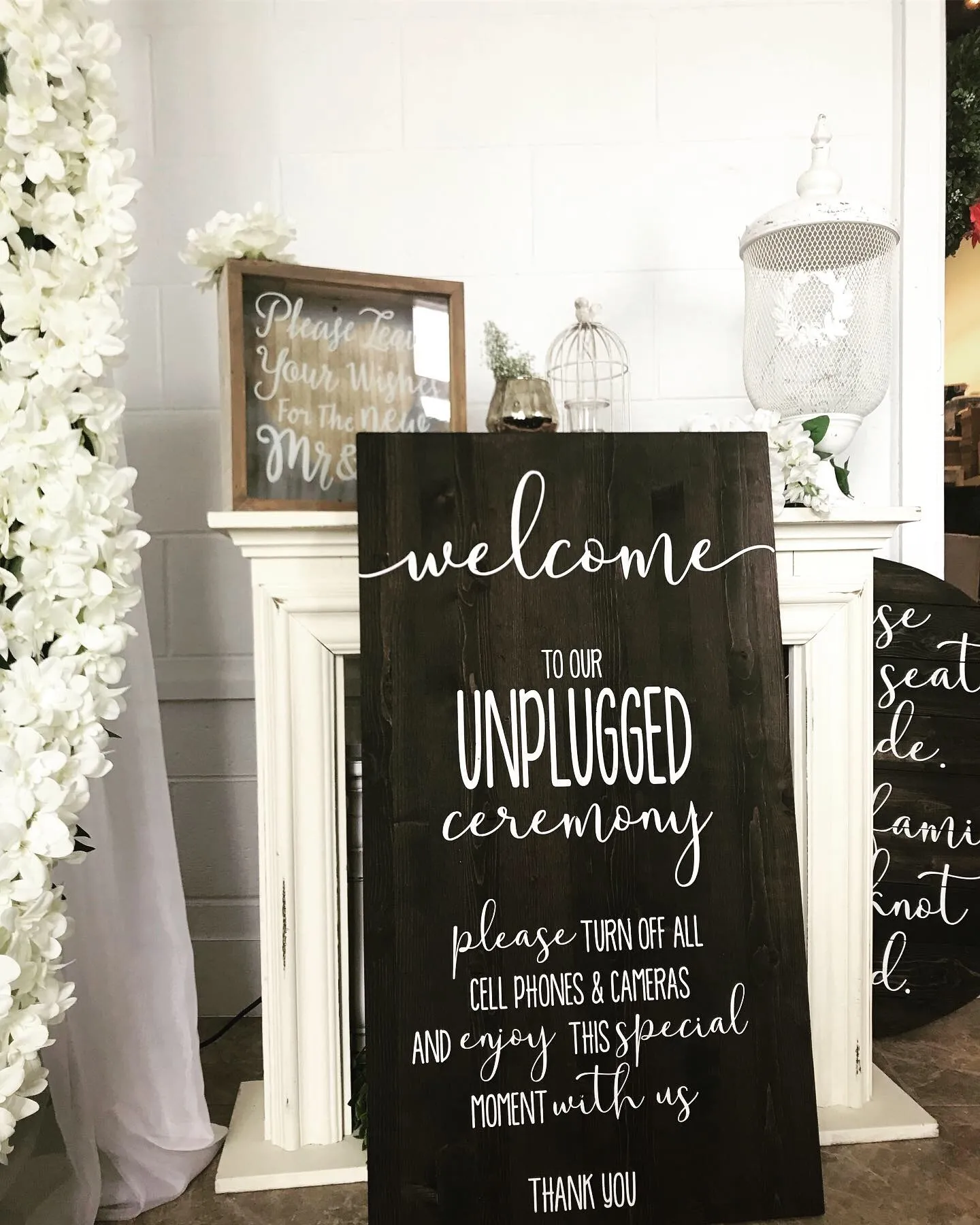 Unplugged Sign