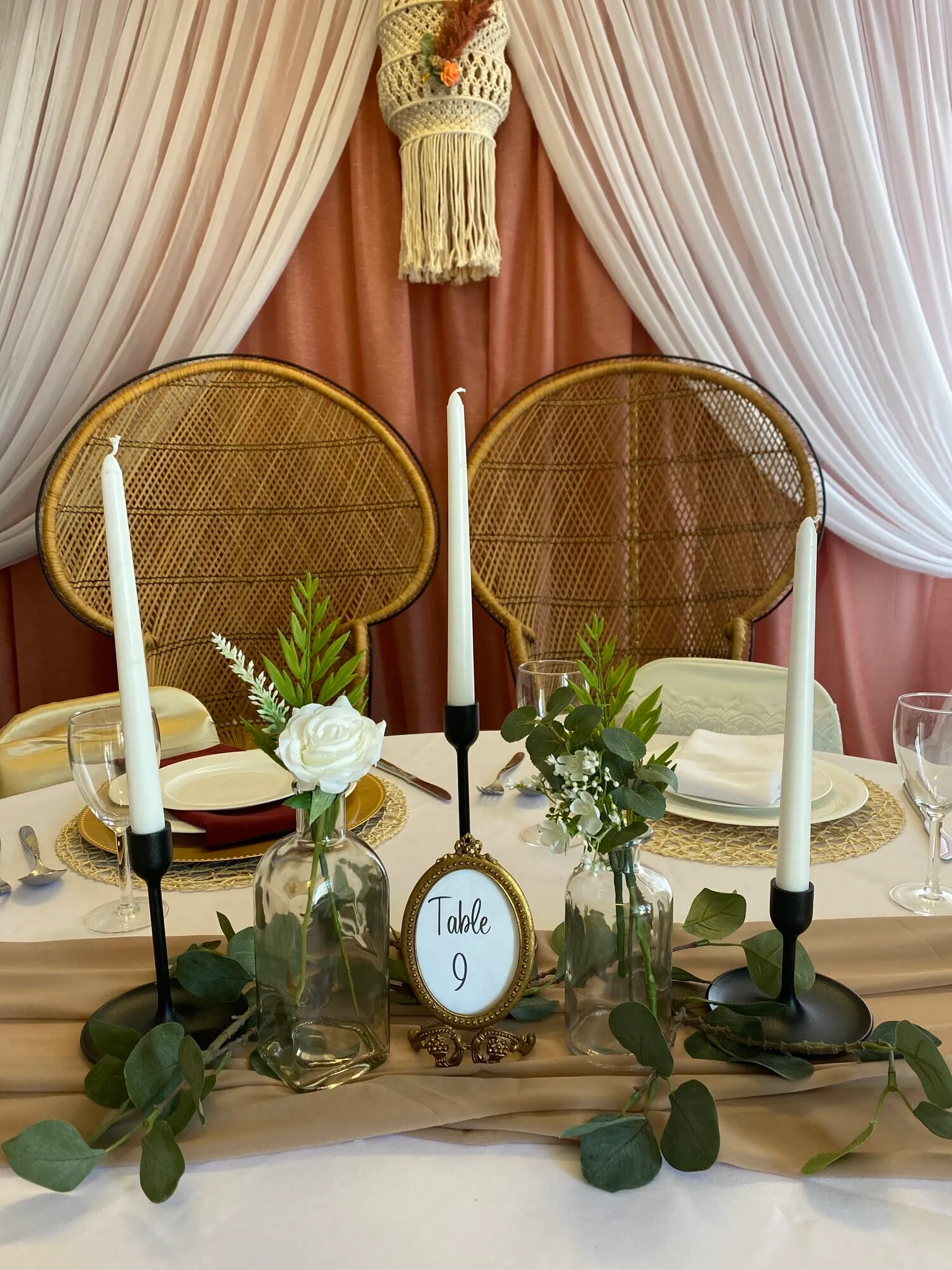 Black Candlestick Holders