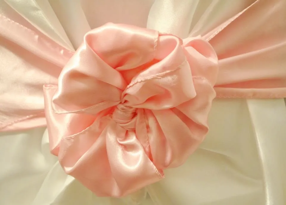 Light Pink Satin Sash