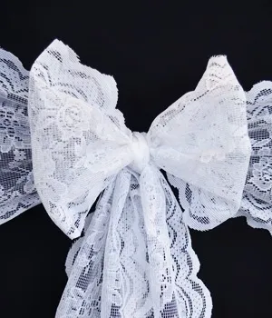 White Lace Sash