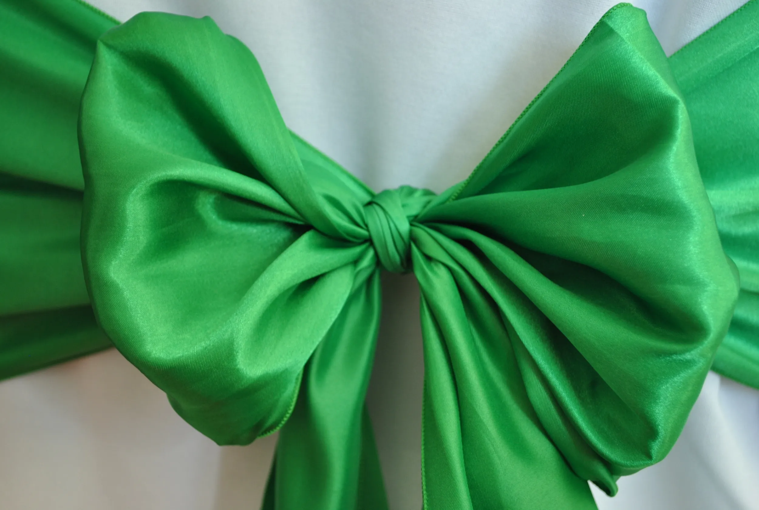 Emerald Satin Sash