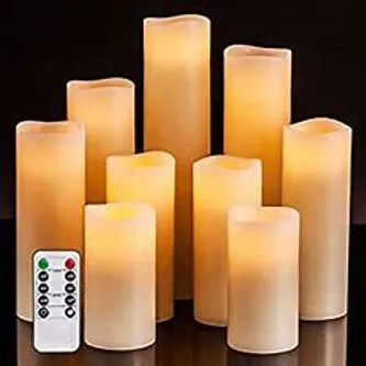 LED Pillar Candles