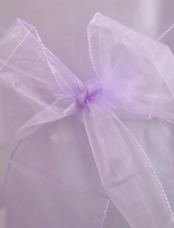 Lilac Organza Sash