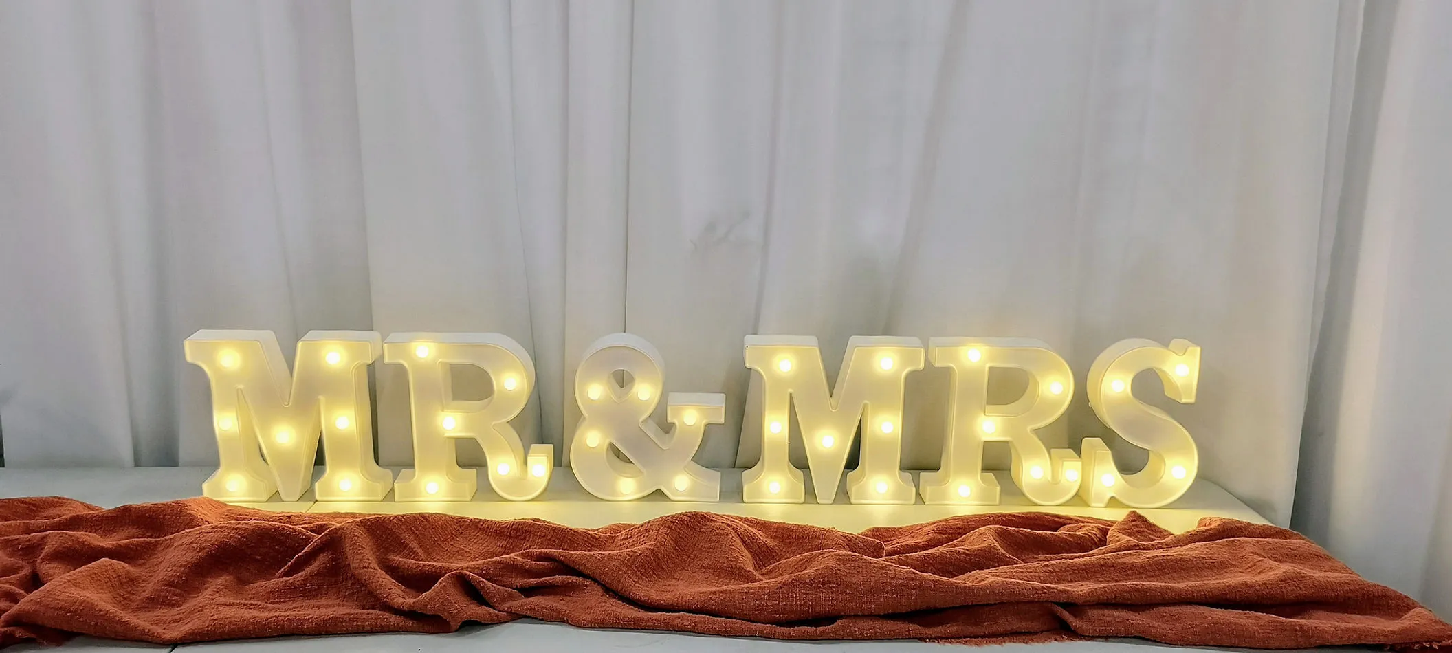 Mini Mr & Mrs Marquee