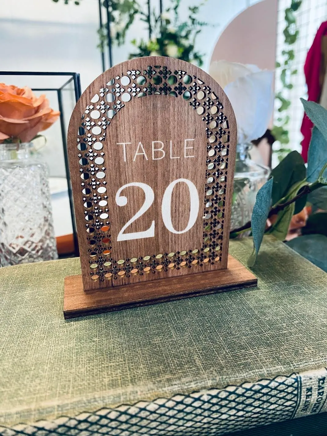 Boho Arched Table Numbers