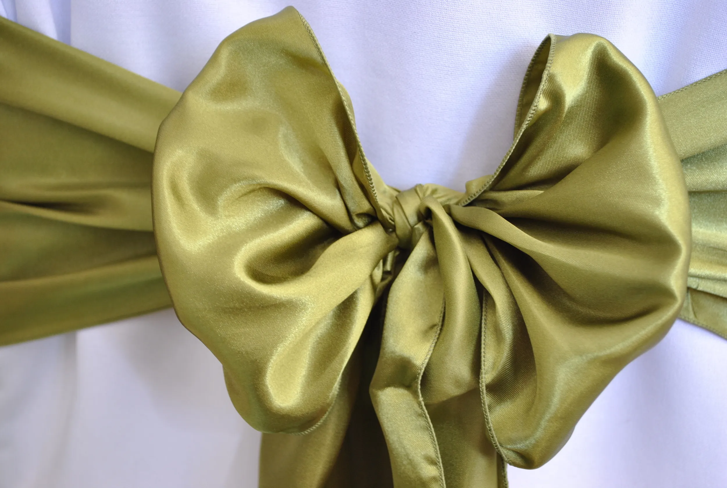 Moss Satin Sash