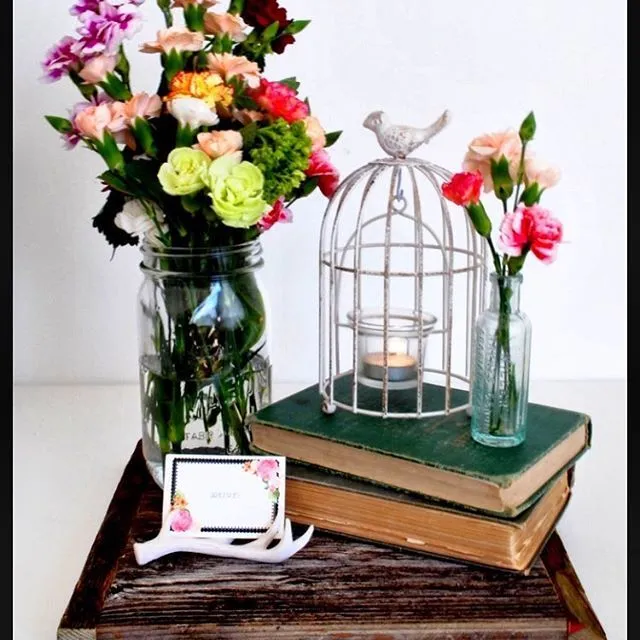 Barnwood Centerpiece