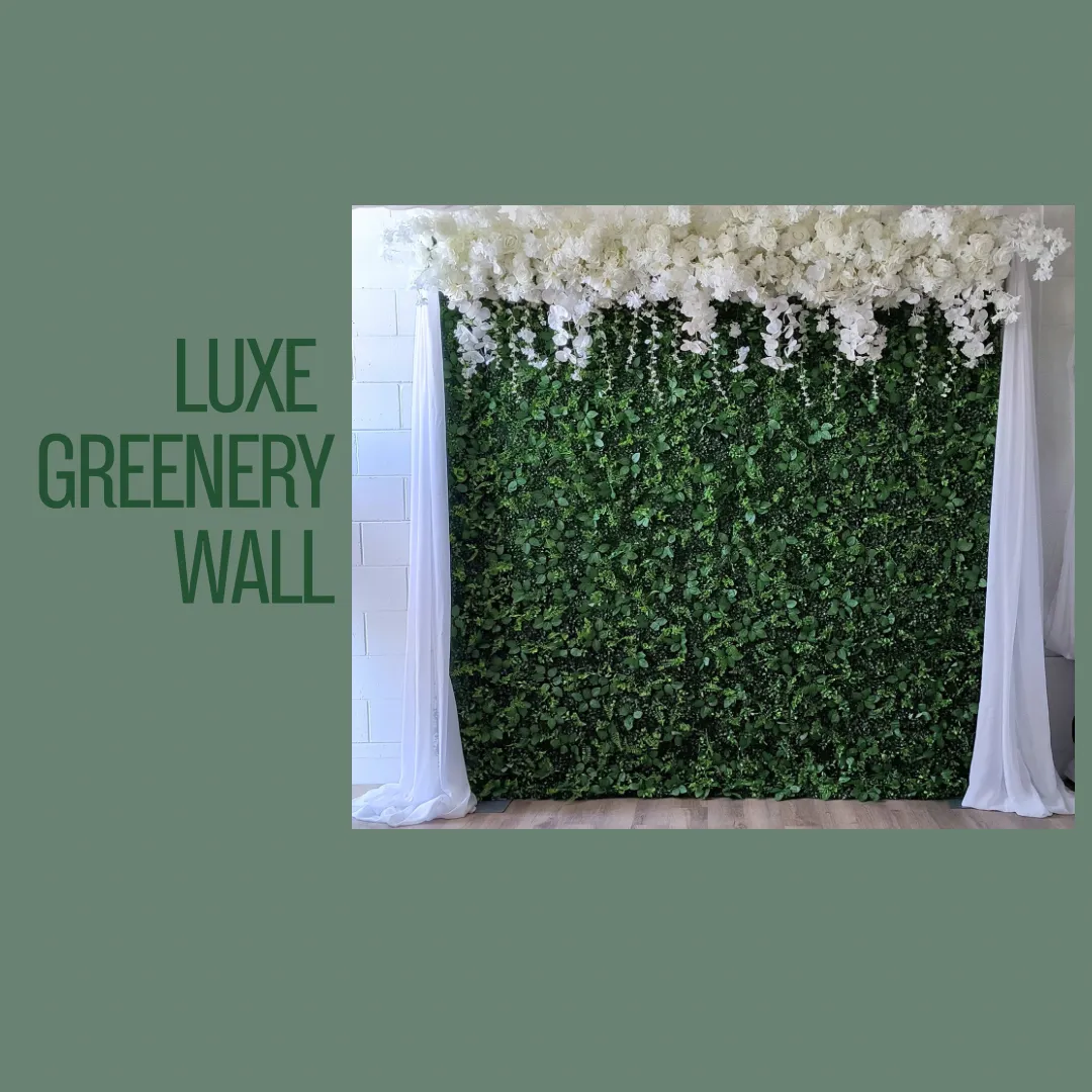 Luxe Greenery Wall