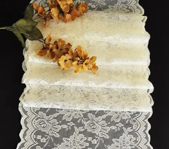 Ivory Lace Runners