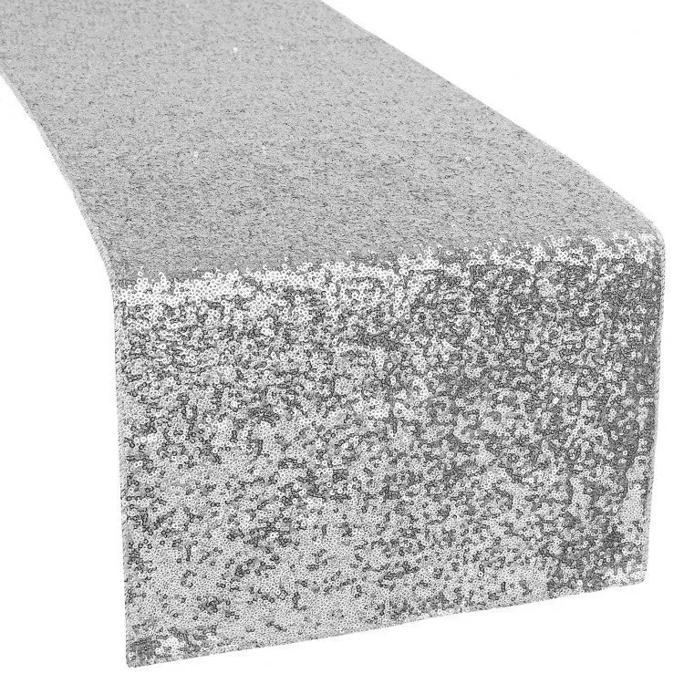 Silver Sequin Runners