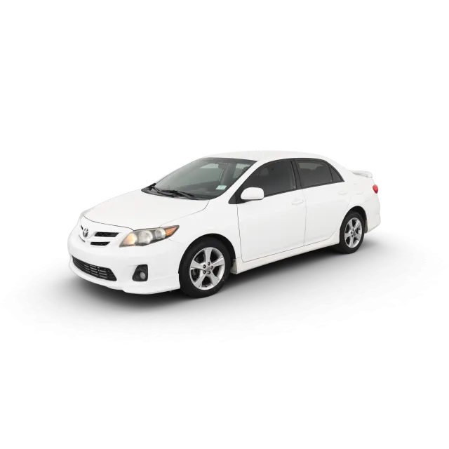 TOYOTA COROLLA WHITE OR SIMILAR